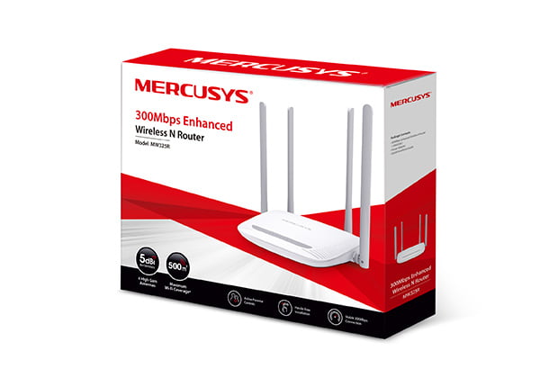 MERCUSYS ROUTER HIGH POWER N300 MW325R-M MERCUSYS ROUTER HIGH POWER N300 MW325R-M