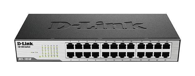 D-LINK SWITCH 24 PORT DES-1024 D DES-1024D D-LINK SWITCH 24 PORT DES-1024 D DES-1024D