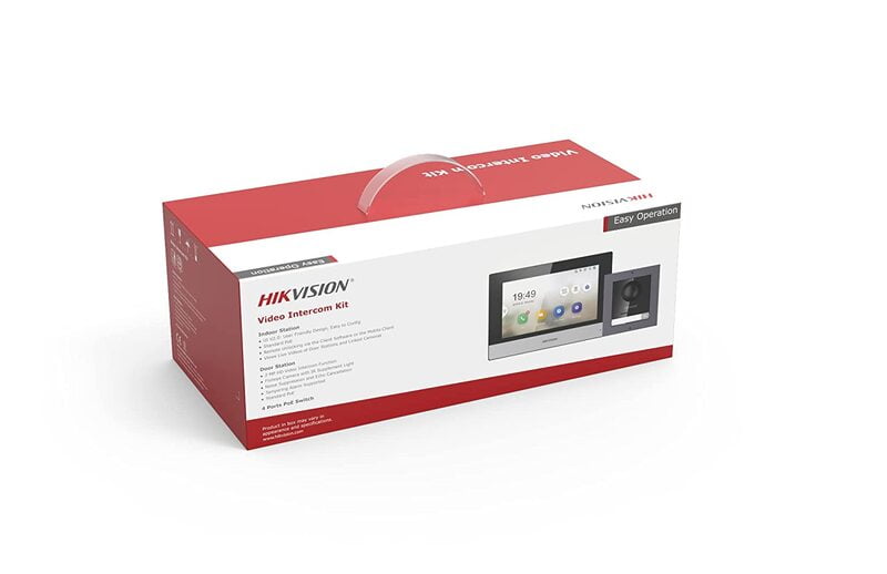 HIKVISION IP VIDEO DOOR PHONE DS-KIS602 KIT HIKVISION IP VIDEO DOOR PHONE DS-KIS602 KIT